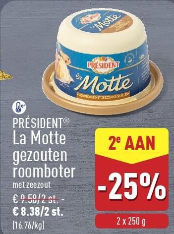 La Motte gezouten roomboter