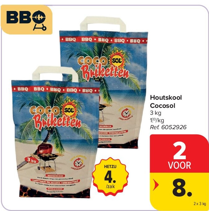 Houtskool Cocosol