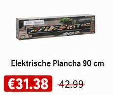 Elektrische Plancha 90 cm