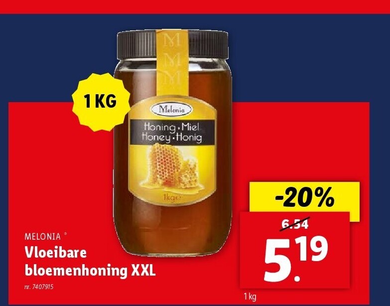 Vloeibare bloemenhoning XXL