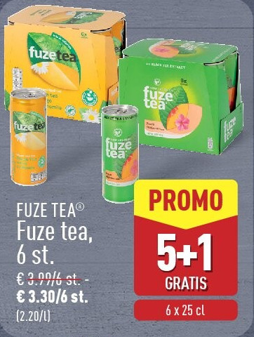 Fuze tea, 6st.