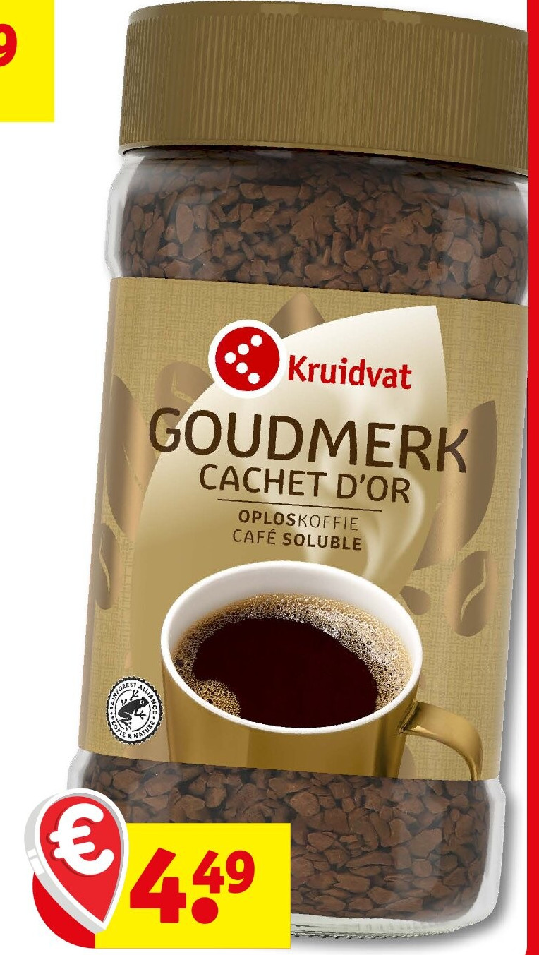 Kruidvat Goudmerk Oploskoffie