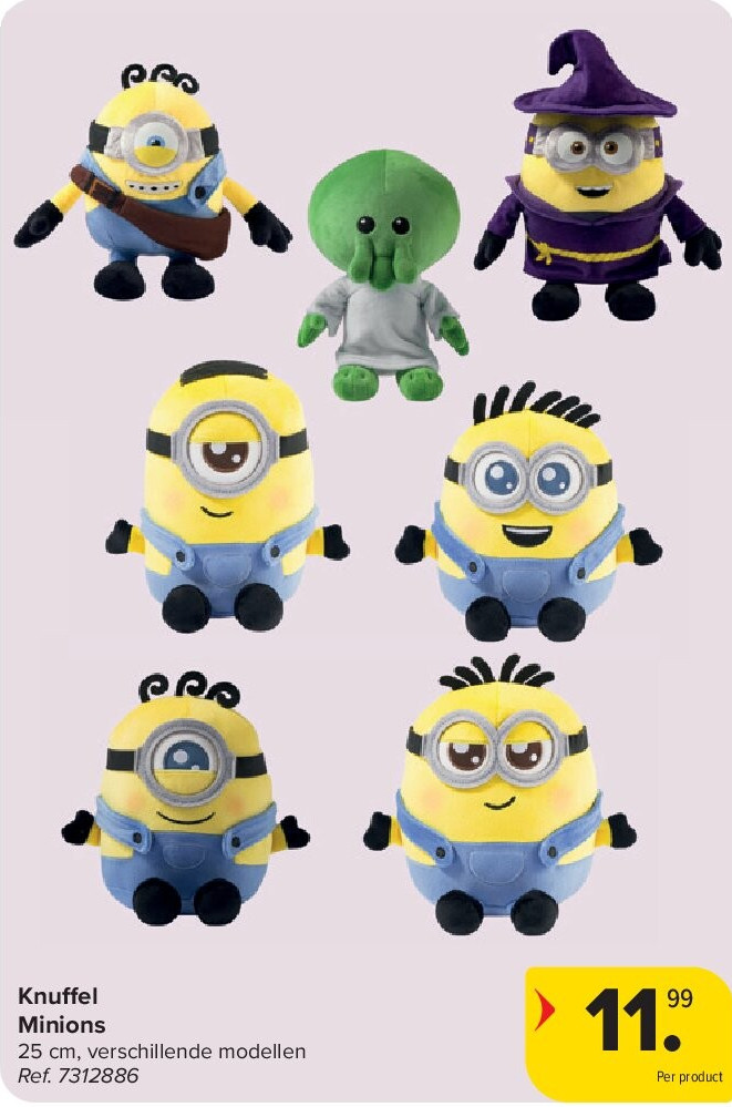 Knuffel Minions