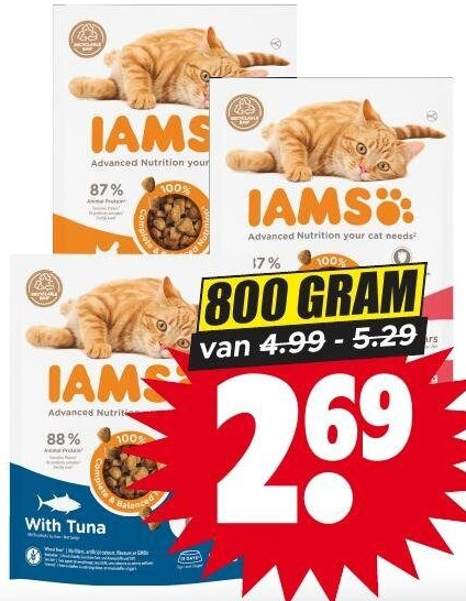 IAMS kattenbrokjes