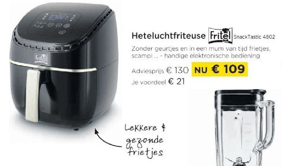 Heteluchtfriteuse