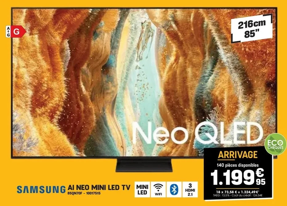 SAMSUNG AI NEO MINI LED TV