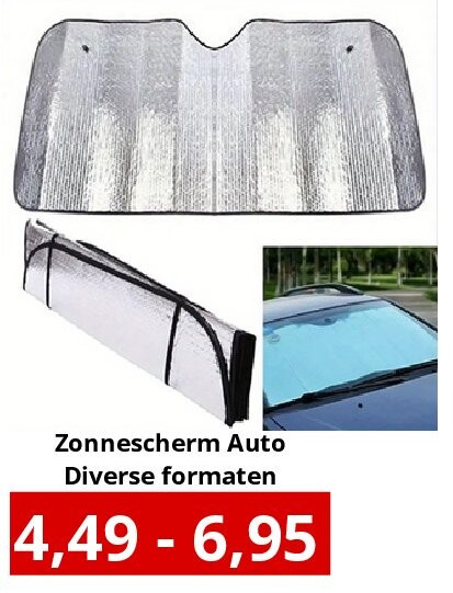 Zonnescherm Auto Diverse formaten