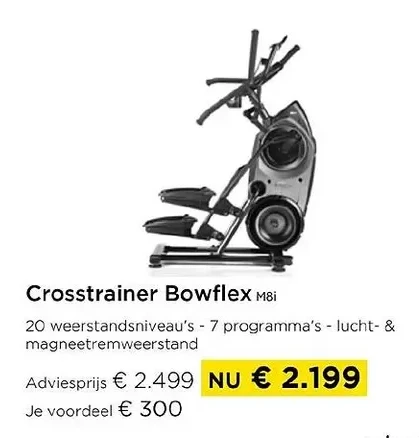 Crosstrainer Bowflex Mai