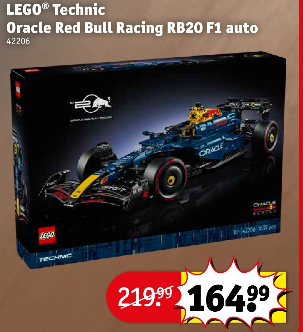 LEGO® Technic Oracle Red Bull Racing RB20 F1 auto