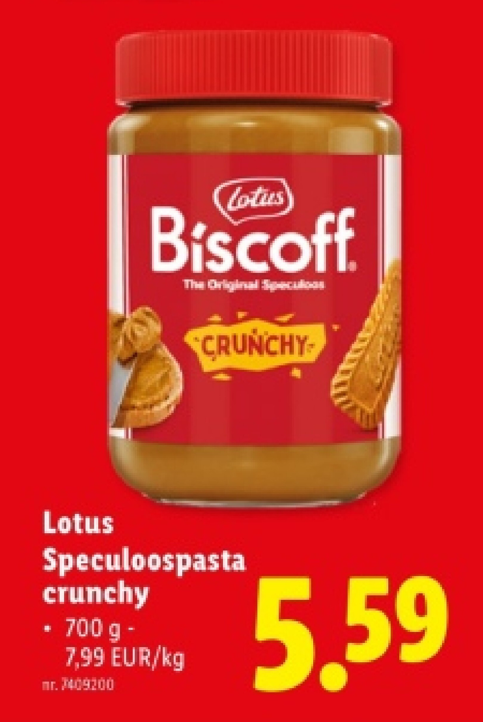 Speculoospasta crunchy