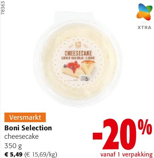 Boni Selection cheesecake 350