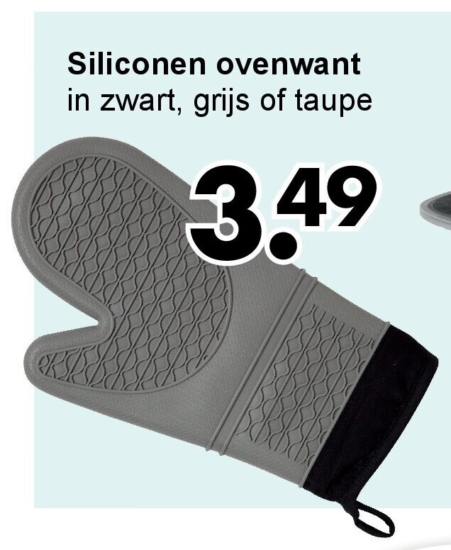 Siliconen ovenwant