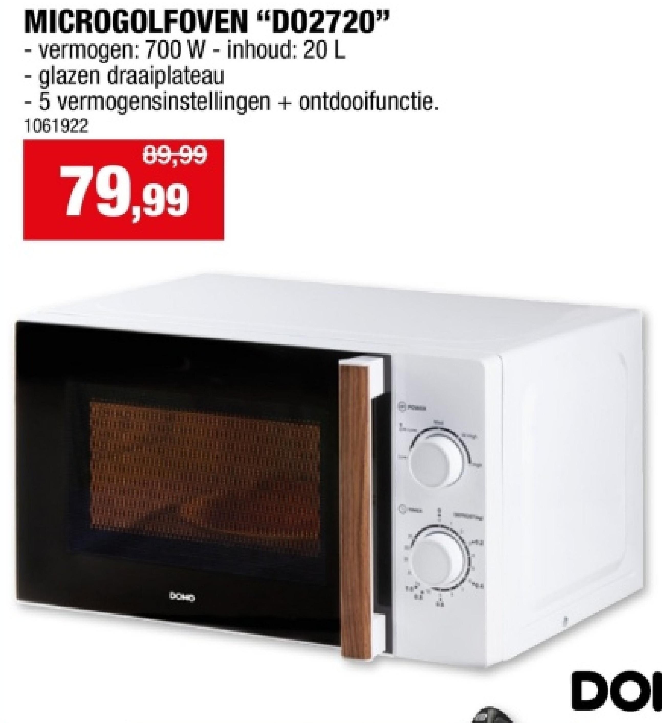 MICROGOLFOVEN "D02720"