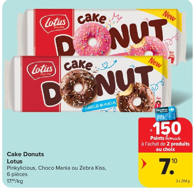 Cake Donuts Lotus