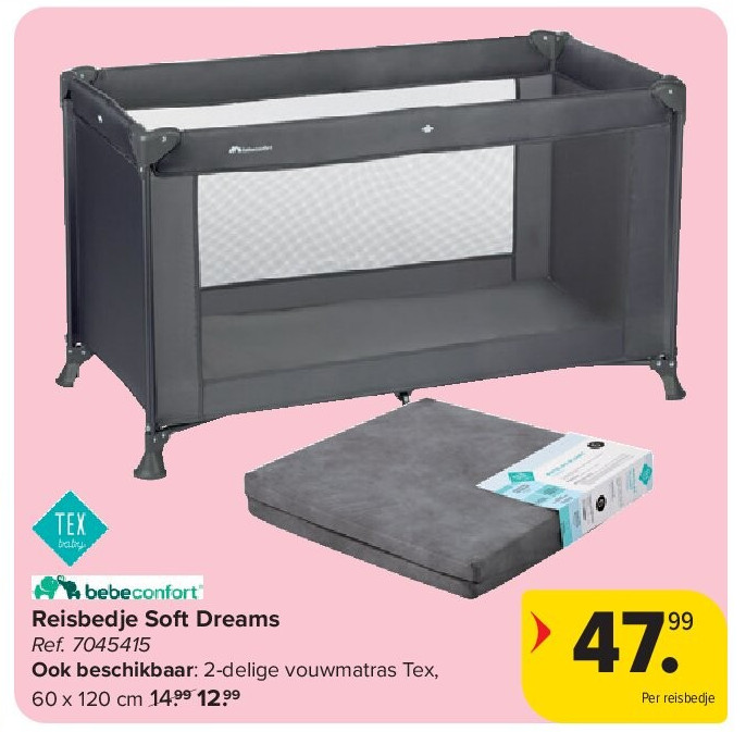 Reisbedje Soft Dreams