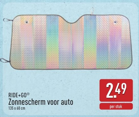 Zonnescherm voor auto
