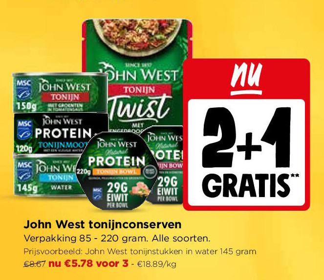 John West tonijnconserven