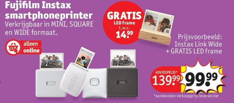 Fujifilm Instax smartphoneprinter