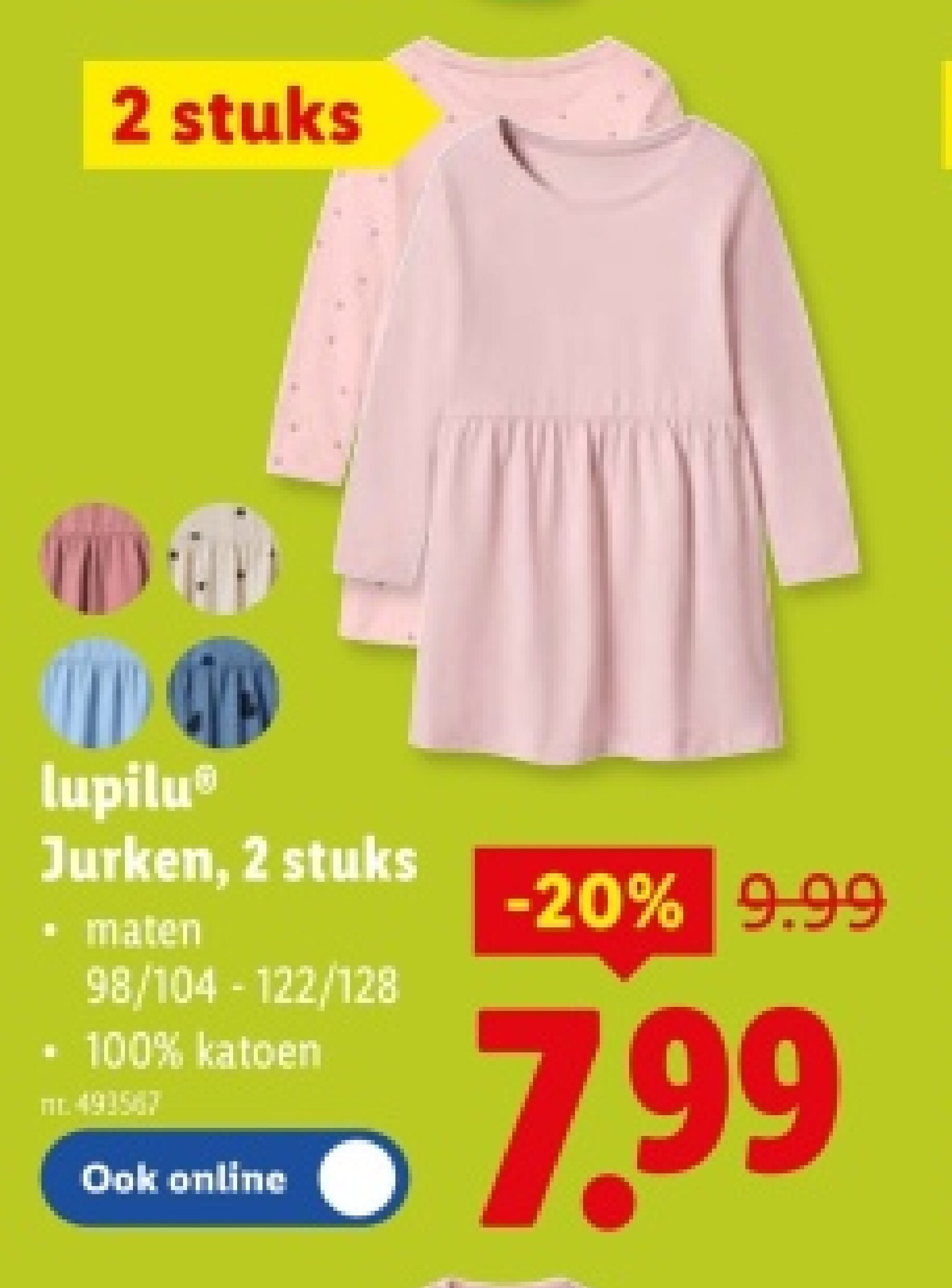 Jurken, 2 stuks