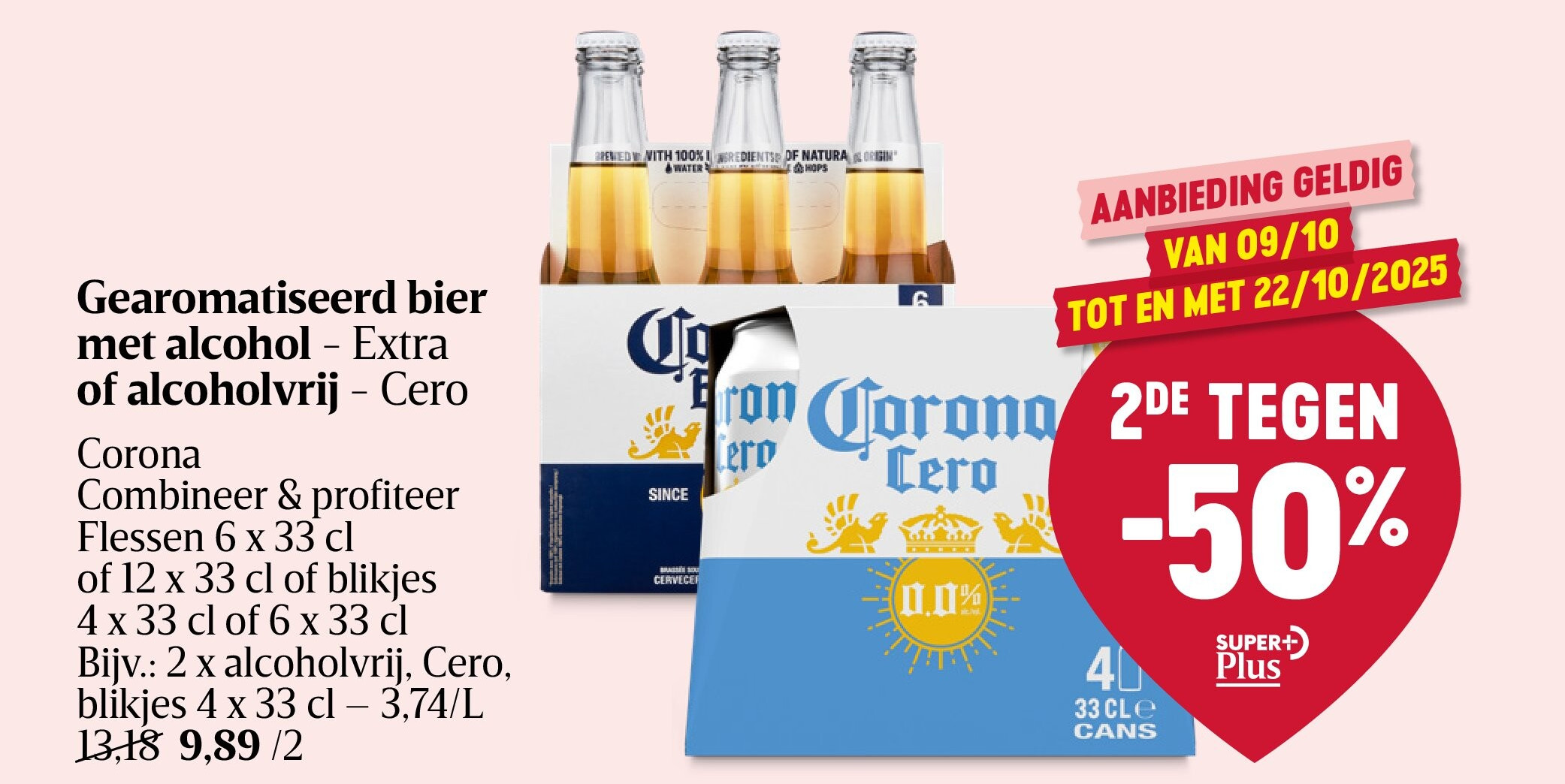 Gearomatiseerd bier met alcohol - Extra of alcoholvrij