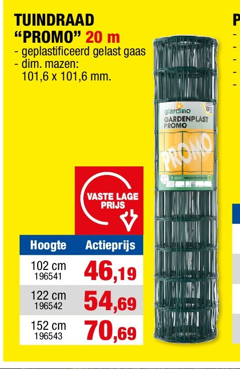 TUINDRAAD “PROMO” 20 m