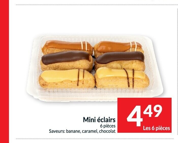 Mini éclairs
