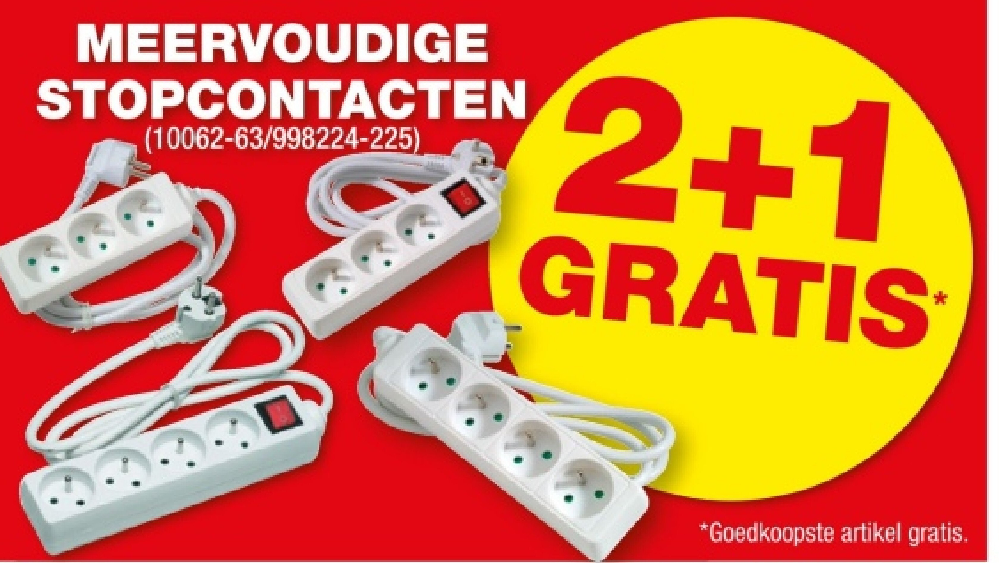 MEERVOUDIGE STOPCONTACTEN