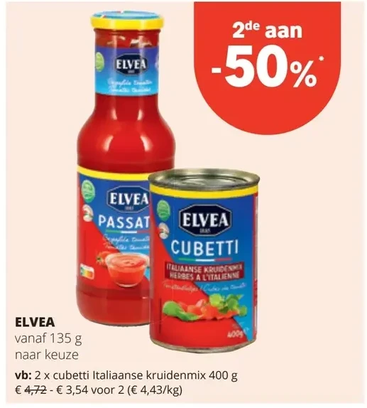 ELVEA cubetti Italiaanse kruidenmix 400 g