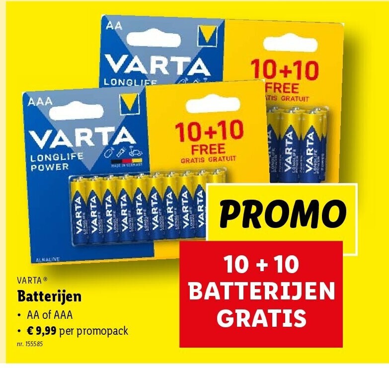 Batterijen