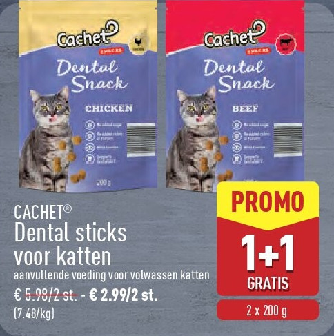 Dental sticks voor katten