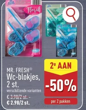 Wc-blokjes, 2 st.