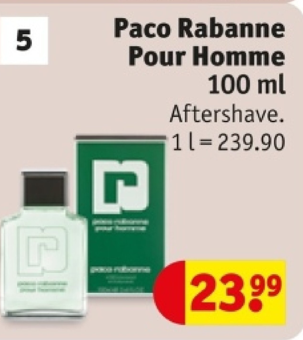 Paco Rabanne Pour Homme 100 ml