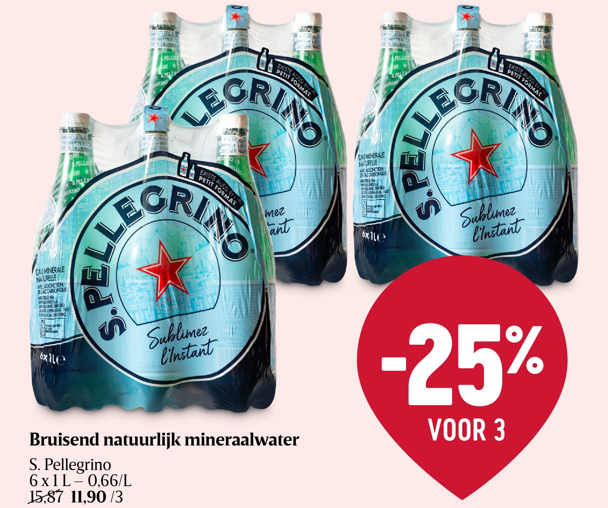 Bruisend natuurlijk mineraalwater