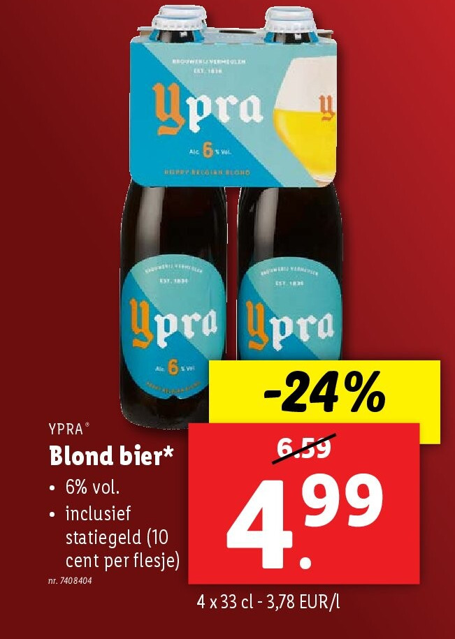 Blond bier