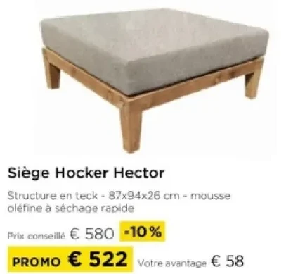 Siège Hocker Hector