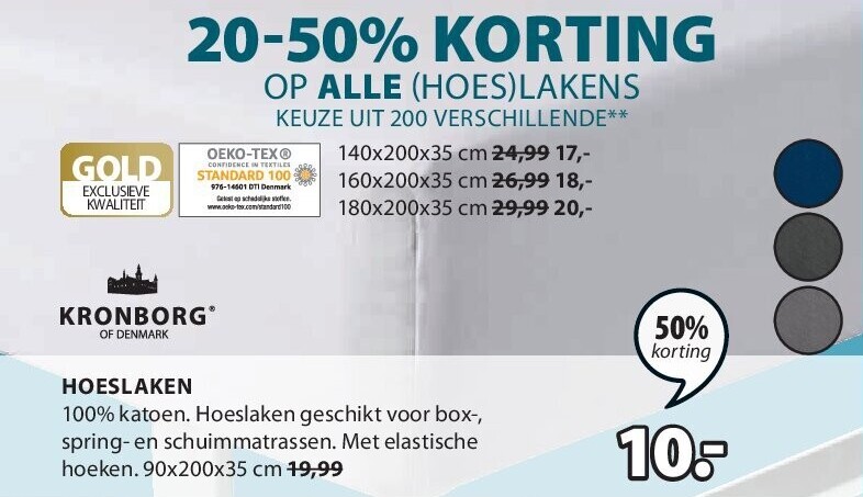 HOESLAKEN 90x200x35 cm