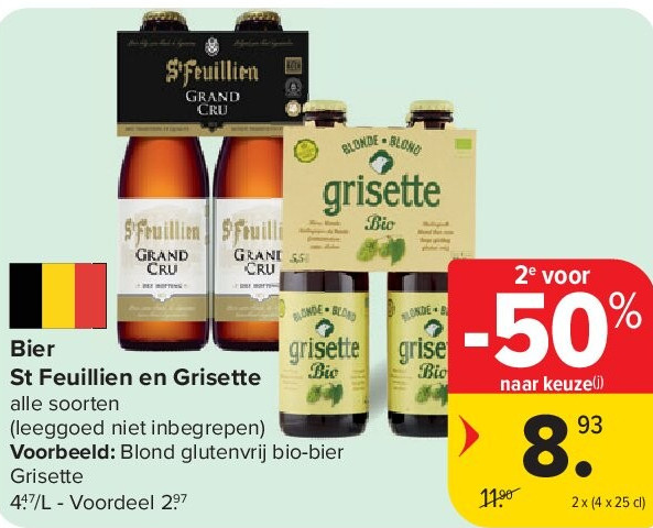 Bier St Feuillien en Grisette
