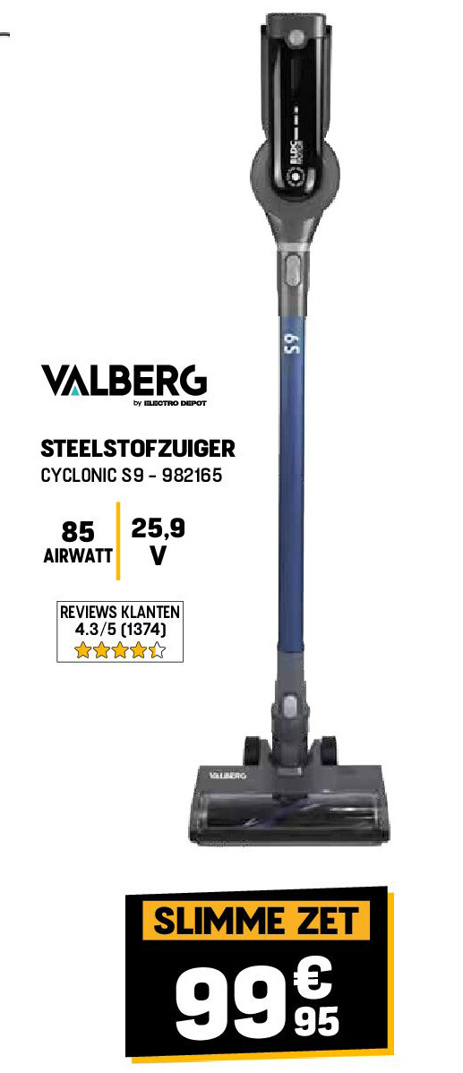 STEELSTOFZUIGER
