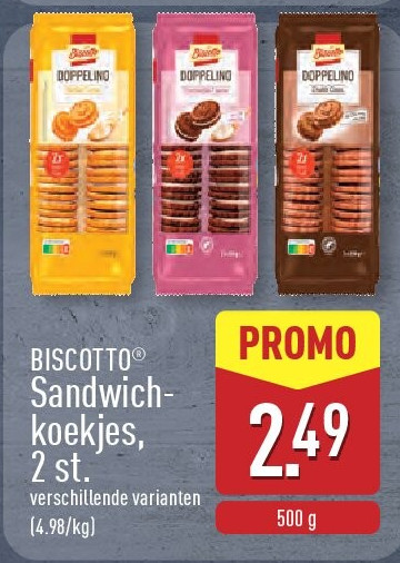Sandwich koekjes, 2st.