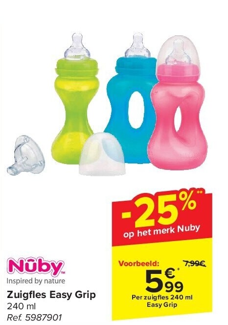 Zuigfles Easy Grip