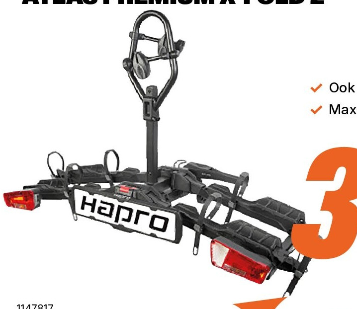 Fietsdrager "Atlas Premium X-Fold 2"