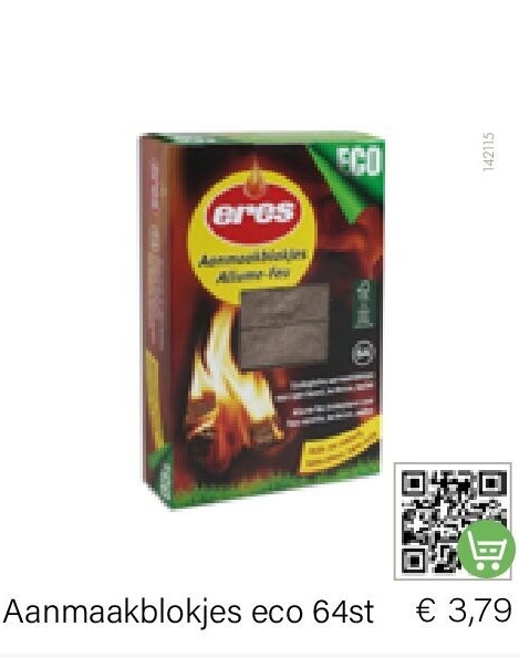 Aanmaakblokjes eco 64st