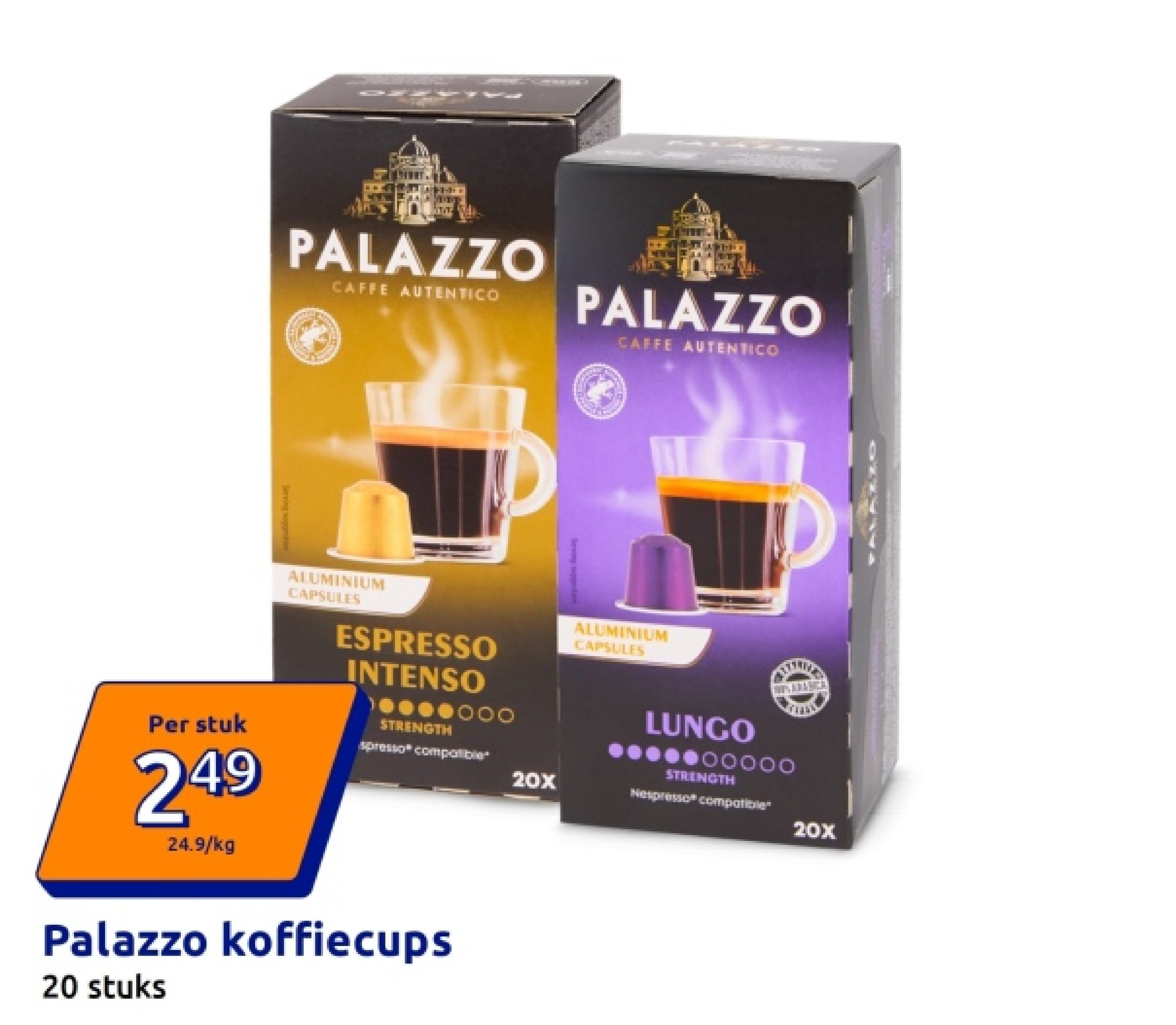 Palazzo koffiecups