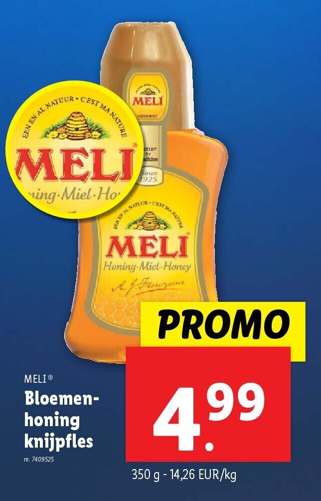 Bloemenhoning knijpfles