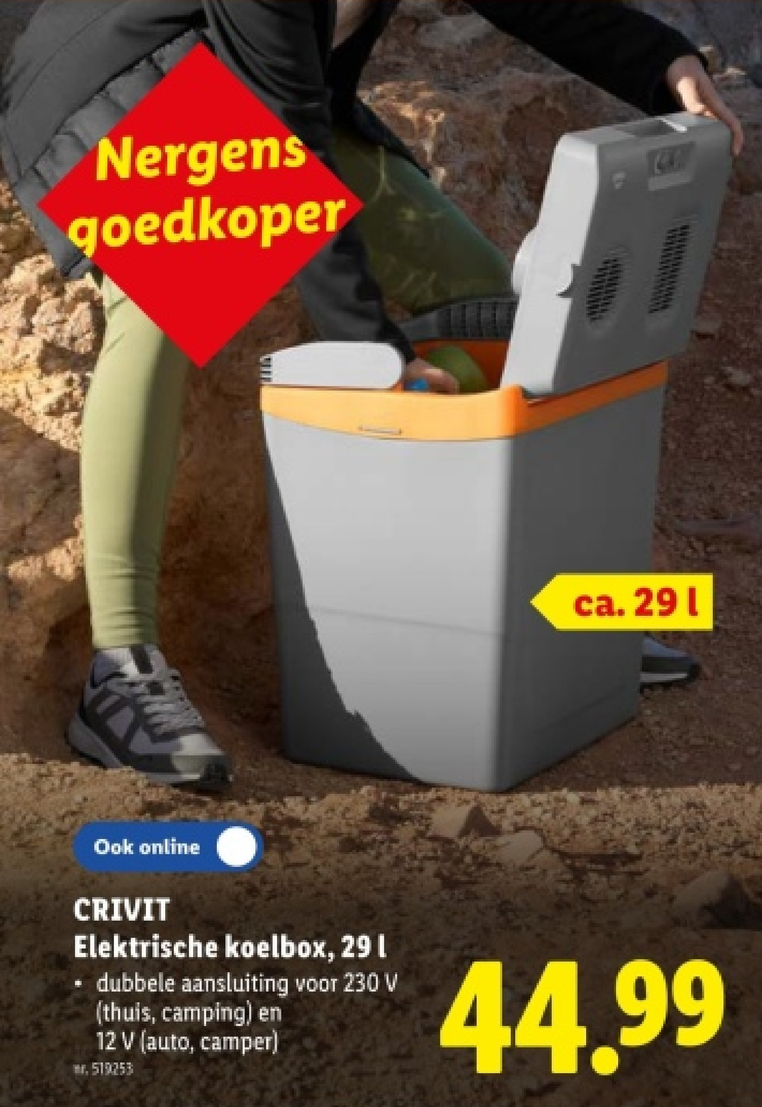 Elektrische koelbox, 29 l