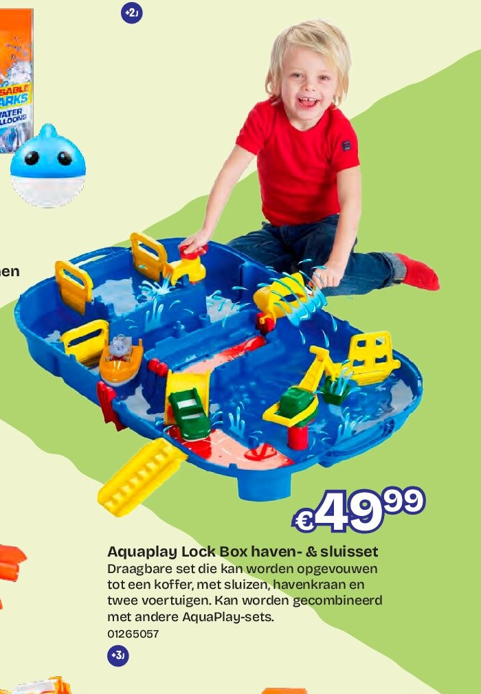 Aquaplay Lock Box haven- & sluisset