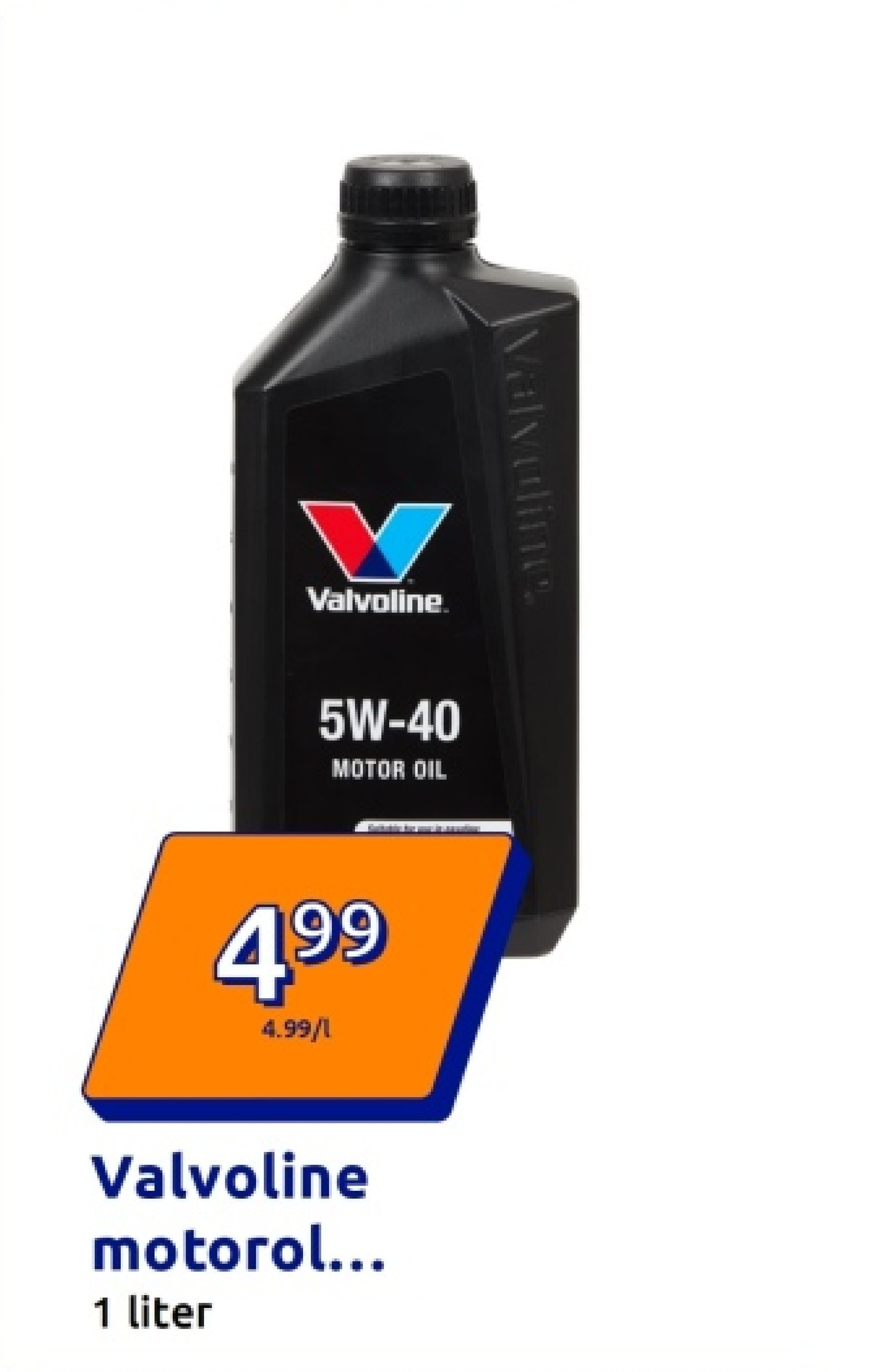 Valvoline motorolie 5W-40