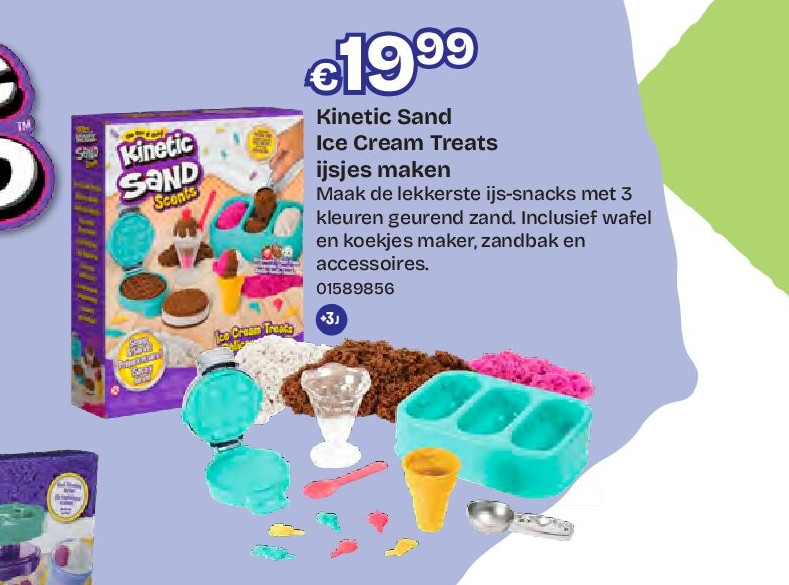 Kinetic Sand Ice Cream Treats ijsjes maken