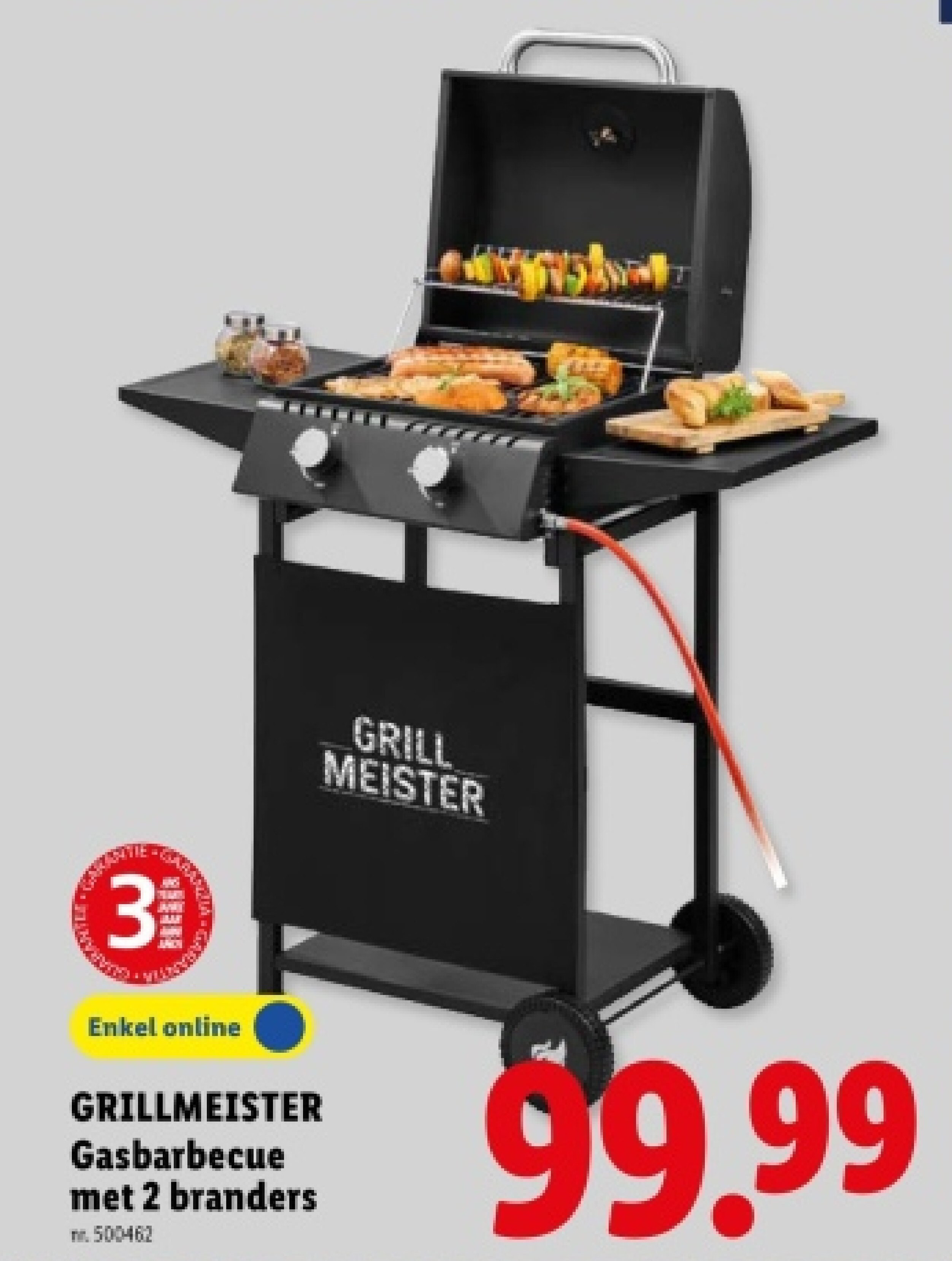 Gasbarbecue met 2 branders