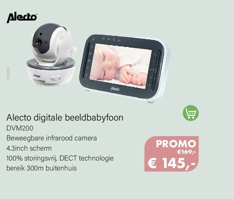 Alecto digitale beeldbabyfoon DVM200